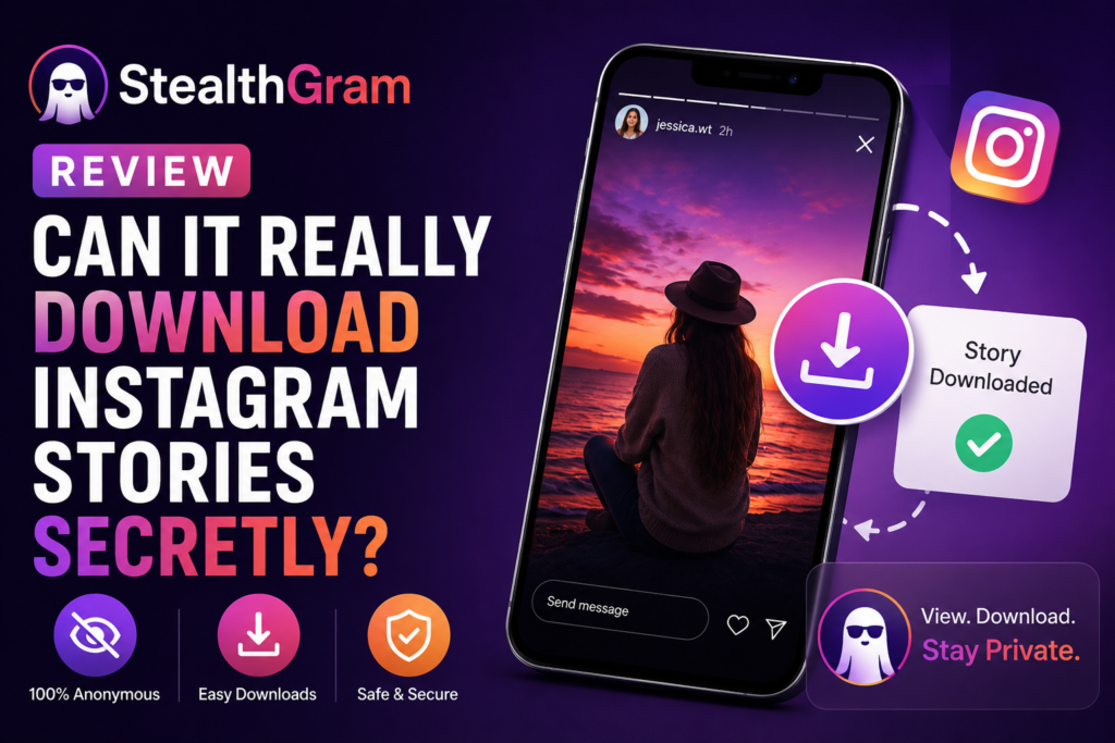 StealthGram Review: Can It Really Download Instagram Stories Secretly?