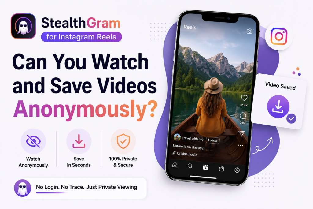 StealthGram for Instagram Reels: Can You Watch and Save Videos Anonymously?