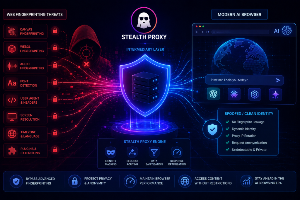 StealthGram Mechanics: Bypassing Advanced Web Fingerprinting Inside Modern AI Browsers