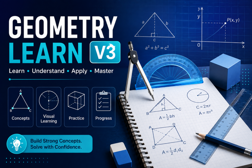 Geometry Learn V3: A Practical Guide to Learning Geometry Step by Step