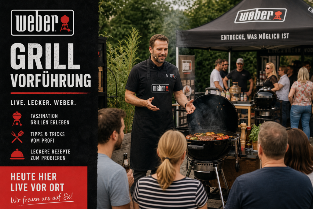 Weber Grillvorführung: Der ultimative Ratgeber für Grillfans & Feinschmecker